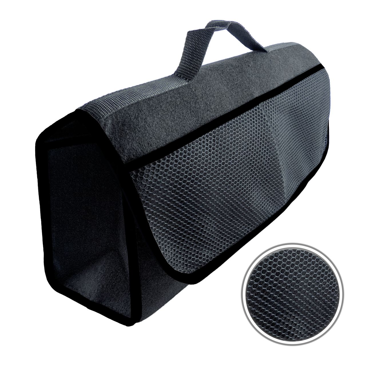 Kfz Basis Sicherheitsset mit Kofferraumtasche (Verbandtasche, Warnweste, Warndreieck, Kofferraumtasche)-1